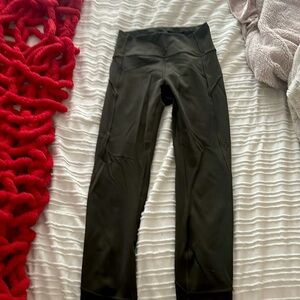 Green lululemon leggings